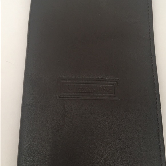 Christian Dior Dark Brown Wallet Unisex - Picture 2 of 5